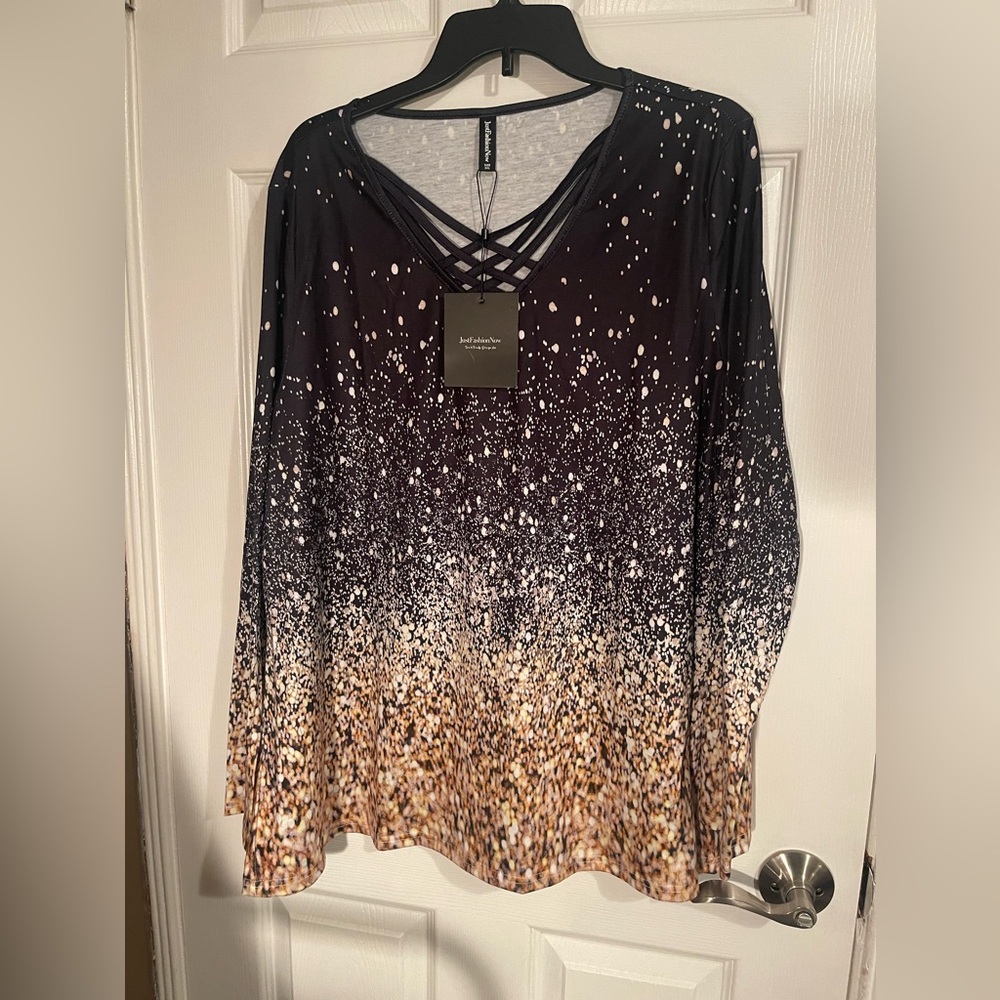 Just Fashion Now Women’s jersey long sleeve top
